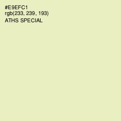 #E9EFC1 - Aths Special Color Image